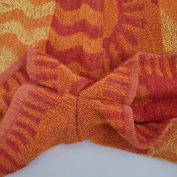 Reworked vintage towel romper shorts tube top sleeveless handmade thrift flip - Picture 10 of 12